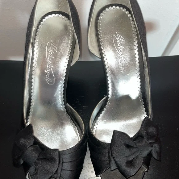 Elegant Black Women's Shoes size 8 1/2 Michelangelo - Picture 5 of 10